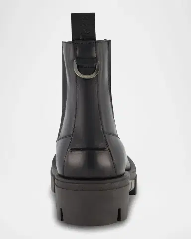Karl Lagerfeld Paris Men's Leather Apron Toe Chelsea Boots | Thumbnail 3