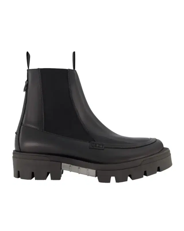 Men 's Leather Apron Toe Chelsea Boots