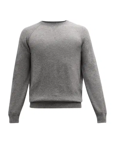 Brunello Cucinelli Men's Cashmere Crewneck Sweater | Thumbnail 1 Brunello Cucinelli Men's Cashmere Crewneck Sweater | Thumbnail 1
