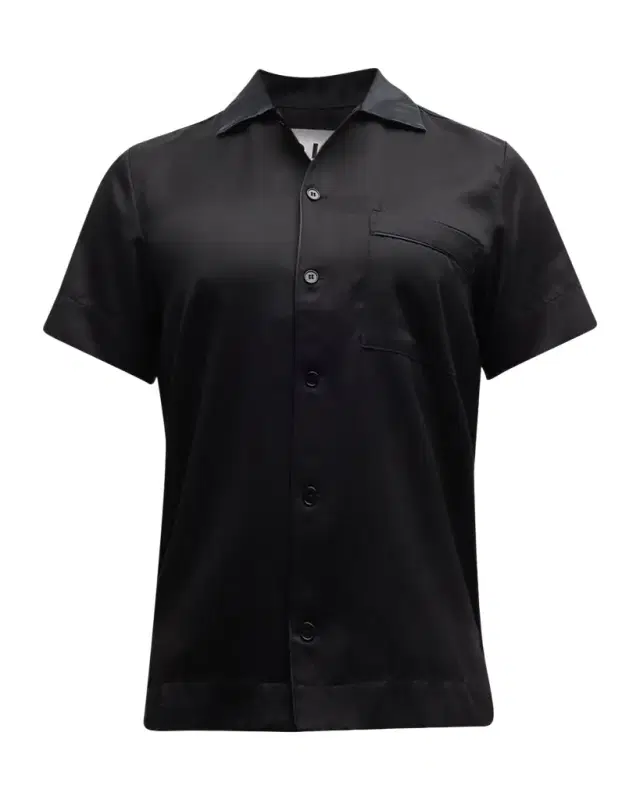 CDLP Men 's Casual Button-Down Lounge Shirt