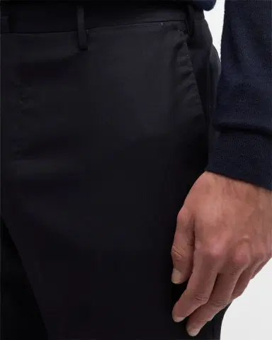 Incotex Men's Batavia Stretch Twill Dress Pants | Thumbnail 4