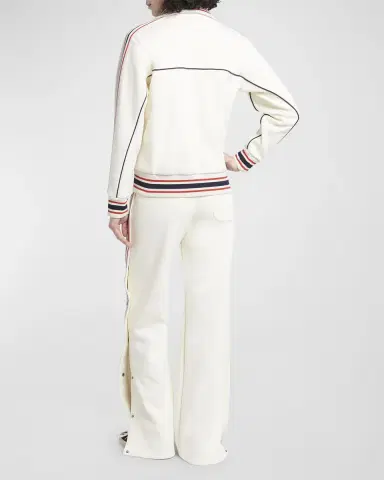 Golden Goose Star Zip-Front Logo Track Jacket | Thumbnail 6