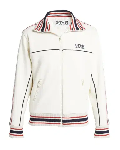 Golden Goose Star Zip-Front Logo Track Jacket | Thumbnail 1