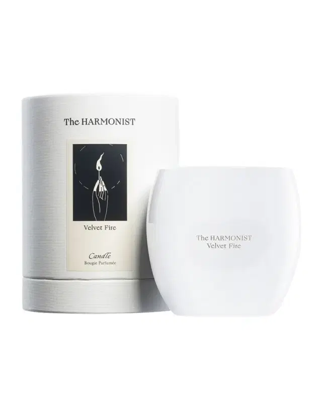 The Harmonist Velvet Fire Candle, 190g