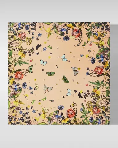 Nomi K Floral Butterfly Lacquer Placemat | Thumbnail 2