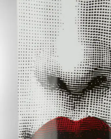 FORNASETTI Tema e Variazioni n.397 Red Lips Rectangular Tray | Thumbnail 2