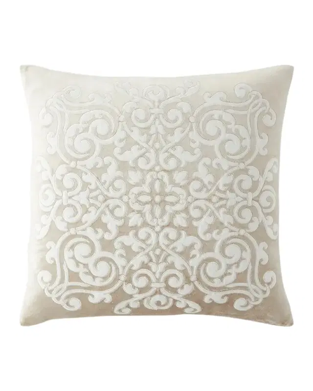 Trylan Applique Decorative Pillow