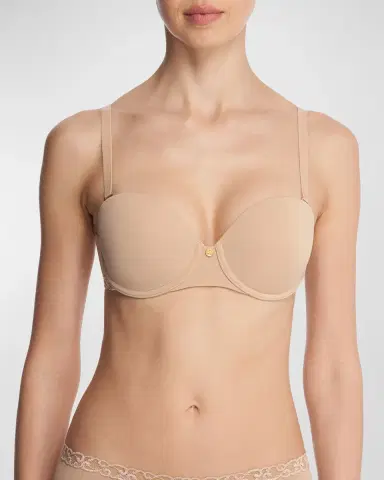 Natori Pure Luxe Strapless Contour Underwire Bra | Thumbnail 3
