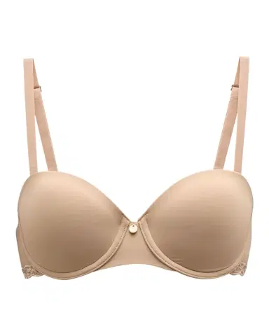 Natori Pure Luxe Strapless Contour Underwire Bra | Thumbnail 1