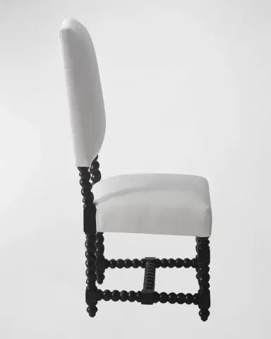 Peninsula Home Collection Cordoba Camelback Dining Side Chair | Thumbnail 3 Peninsula Home Collection Cordoba Camelback Dining Side Chair | Thumbnail 3