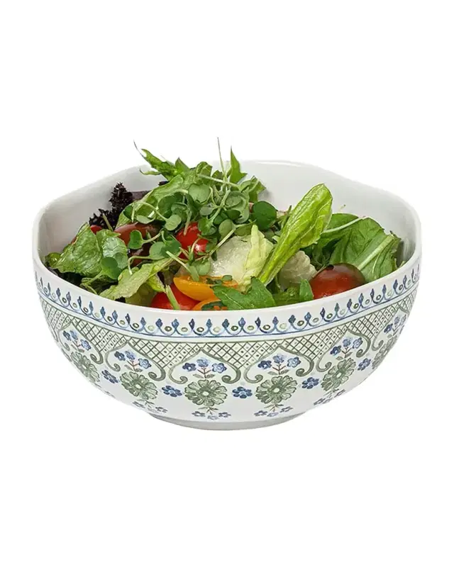 Villa Seville Chambray Cereal/Ice Cream Bowl