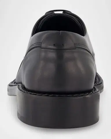Karl Lagerfeld Paris Men's Braided Welt Cap Toe Derby Shoes | Thumbnail 2 Karl Lagerfeld Paris Men's Braided Welt Cap Toe Derby Shoes | Thumbnail 2