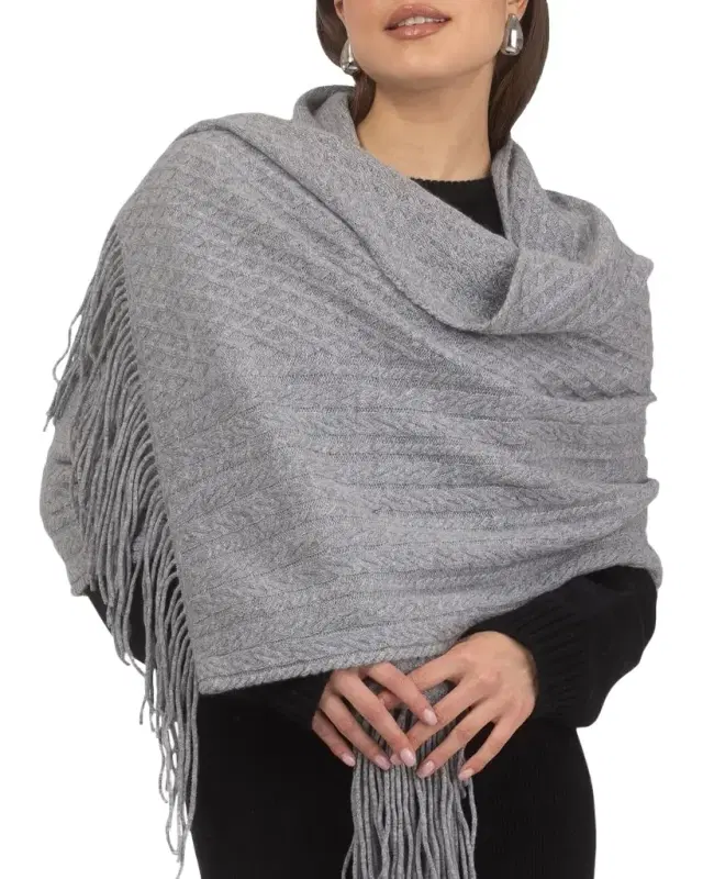 Gorski Knit Cashmere Scarf