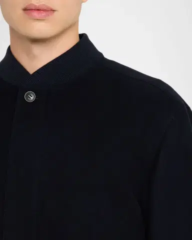 Zegna Men's Oasi Cashmere-Wool Blouson | Thumbnail 5
