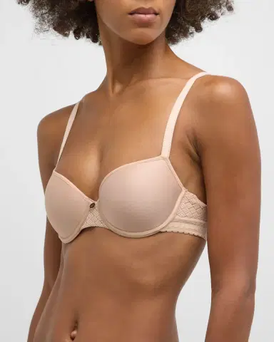 Chantelle Luci Underwire Lace Demi Bra | Thumbnail 3