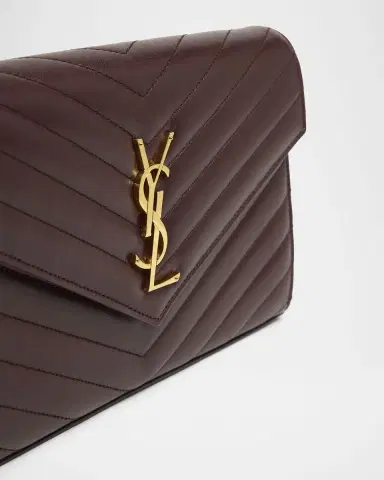 Saint Laurent Cassandre YSL Monogram Large Wallet on Chain in Smooth Leather | Thumbnail 11 Saint Laurent Cassandre YSL Monogram Large Wallet on Chain in Smooth Leather | Thumbnail 11
