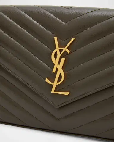 Saint Laurent Cassandre YSL Monogram Large Wallet on Chain in Smooth Leather | Thumbnail 4 Saint Laurent Cassandre YSL Monogram Large Wallet on Chain in Smooth Leather | Thumbnail 4