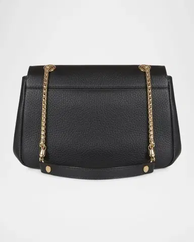 Strathberry East-West Flap Leather Chain Shoulder Bag | Thumbnail 4 Strathberry East-West Flap Leather Chain Shoulder Bag | Thumbnail 4