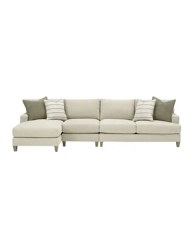 Bernhardt Mila 3-Piece Left Chaise Sectional