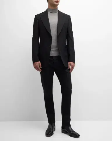 Tom Ford Men's Shelton Hopsack Sport Coat | Thumbnail 2 Tom Ford Men's Shelton Hopsack Sport Coat | Thumbnail 2