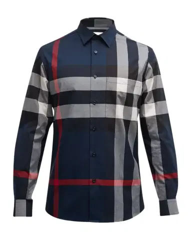 Burberry Men's Summerton Check Button-Down Shirt | Thumbnail 1