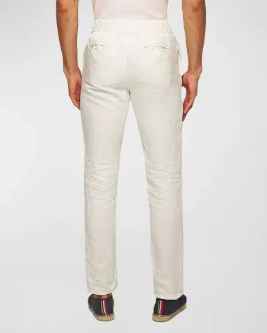 Orlebar Brown Men's Cornell Linen Pants | Thumbnail 3