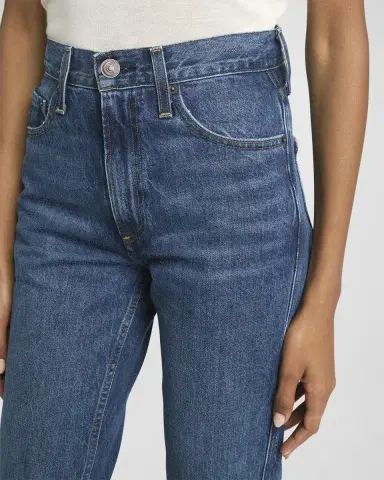 Co High-Rise Tapered Straight-Leg Denim Jeans | Thumbnail 4