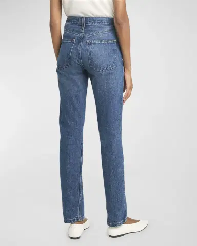 Co High-Rise Tapered Straight-Leg Denim Jeans | Thumbnail 5