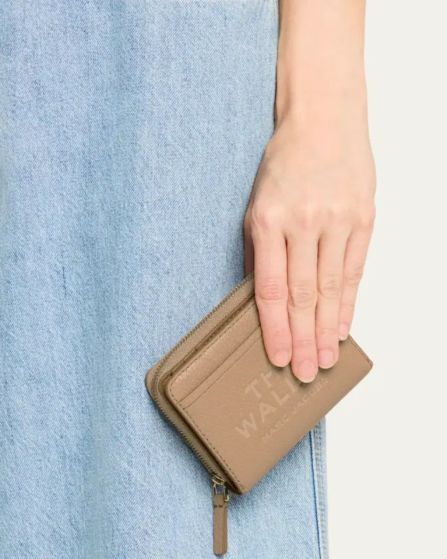 The Leather Mini Compact Wallet