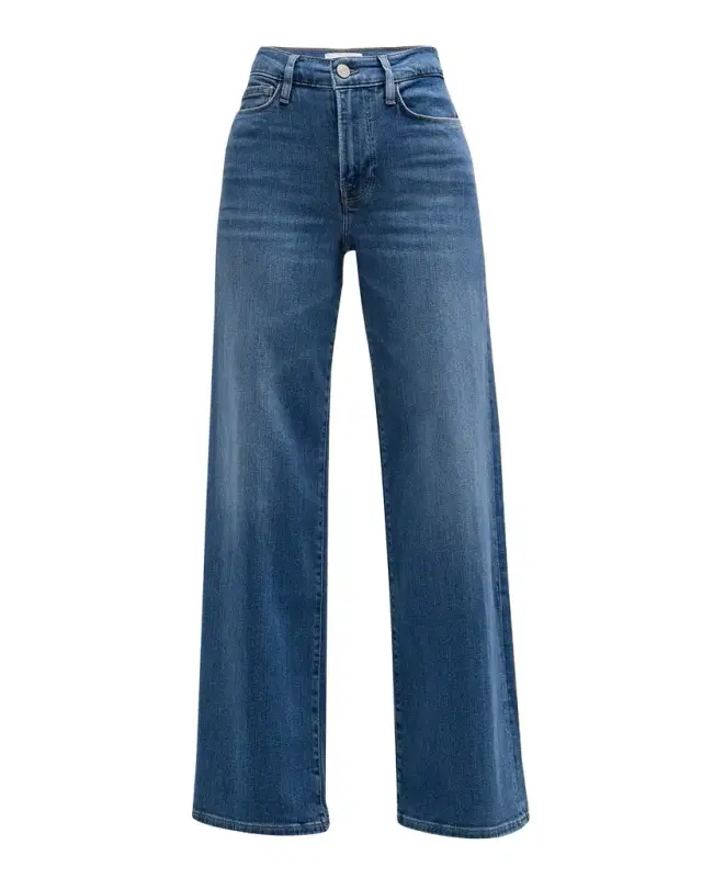 Le Slim Palazzo Jeans
