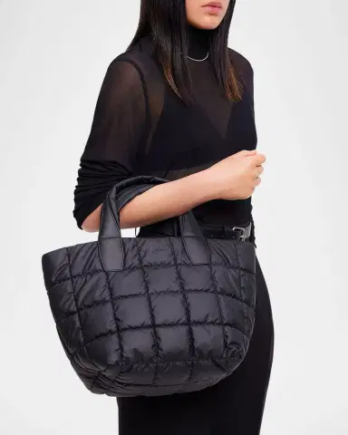 Vee Collective Porter Small Quilted Tote Bag | Thumbnail 4 Vee Collective Porter Small Quilted Tote Bag | Thumbnail 4
