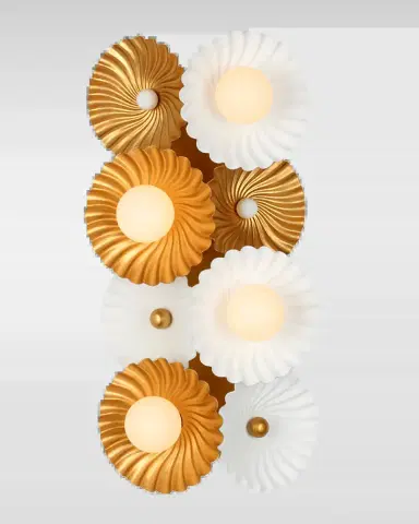 Allegri Crystal by Kalco Lighting Damask 4-Light Sconce | Thumbnail 2