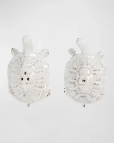 Juliska Leonardo and Donatello Turtle Salt & Pepper Shakers | Thumbnail 2 Juliska Leonardo and Donatello Turtle Salt & Pepper Shakers | Thumbnail 2