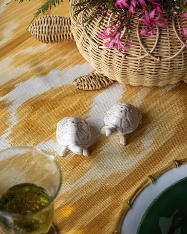 Juliska Leonardo and Donatello Turtle Salt & Pepper Shakers | Thumbnail 3 Juliska Leonardo and Donatello Turtle Salt & Pepper Shakers | Thumbnail 3