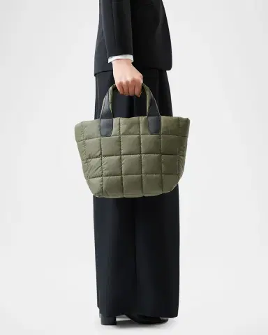 Vee Collective Porter Small Water-Resistant Quilted Tote Bag | Thumbnail 3 Vee Collective Porter Small Water-Resistant Quilted Tote Bag | Thumbnail 3