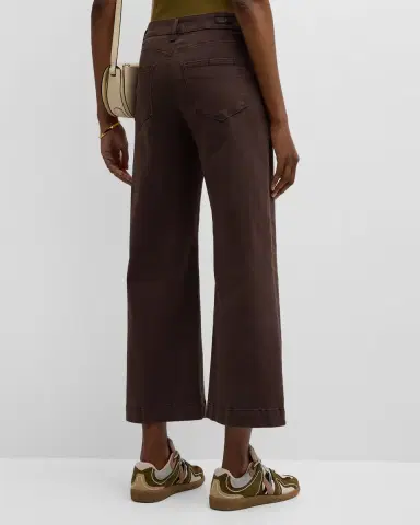 PAIGE Anessa Wide-Leg Crop Jeans | Thumbnail 5