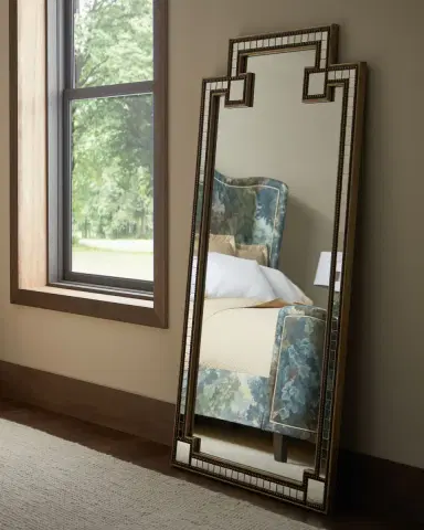 John-Richard Collection Mosaic Floor Mirror | Thumbnail 3