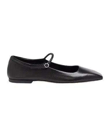 aeyde Uma Leather Mary Jane Ballerina Flats | Thumbnail 1 aeyde Uma Leather Mary Jane Ballerina Flats | Thumbnail 1