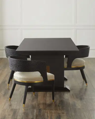 Arteriors Renata Dining Table with 18.5" Leaf | Thumbnail 3 Arteriors Renata Dining Table with 18.5" Leaf | Thumbnail 3