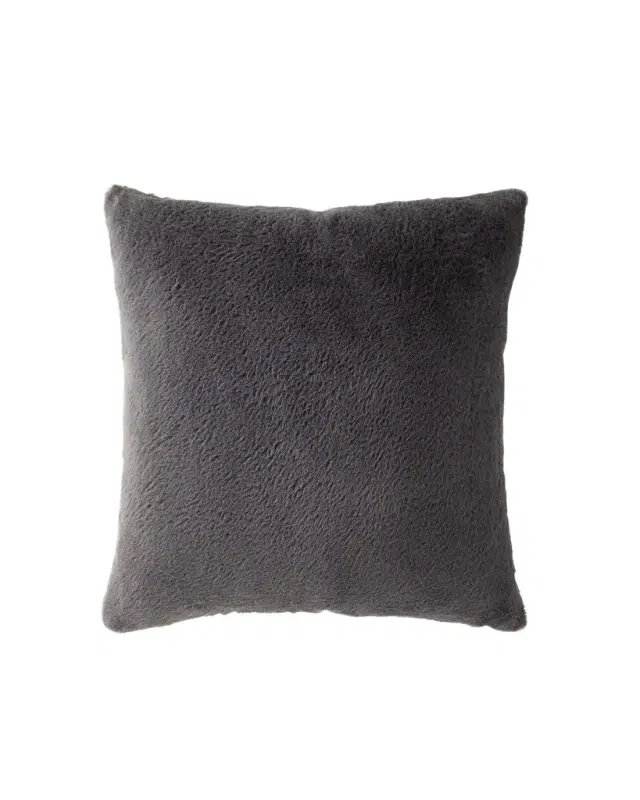 Olivia Quido Safari Faux Fur Pillow, 20" Square