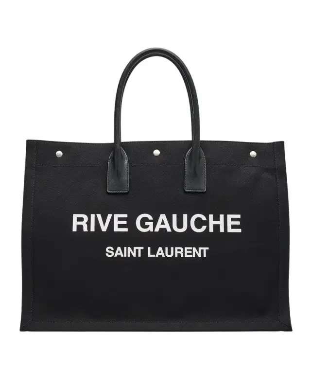 Saint Laurent Men 's Rive Gauche Tote Bag