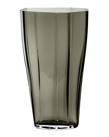 Orrefors Reed Medium Moss Green Vase, 11.8" | Thumbnail 1