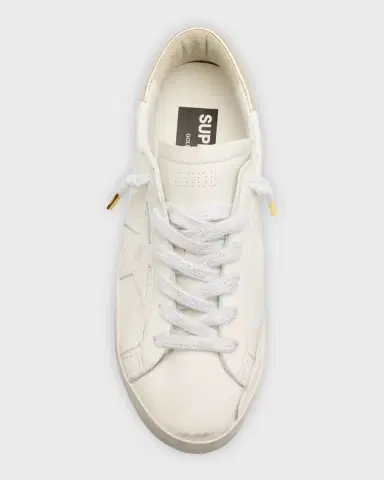 Golden Goose Super-Star Low-Top Leather Sneakers | Thumbnail 5 Golden Goose Super-Star Low-Top Leather Sneakers | Thumbnail 5