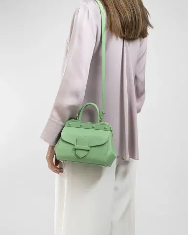 Franzi Margherita Small Leather Top-Handle Bag | Thumbnail 3 Franzi Margherita Small Leather Top-Handle Bag | Thumbnail 3