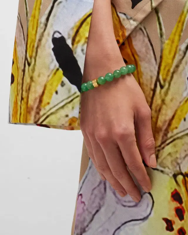 Jade Aventurine Stretch Bracelet