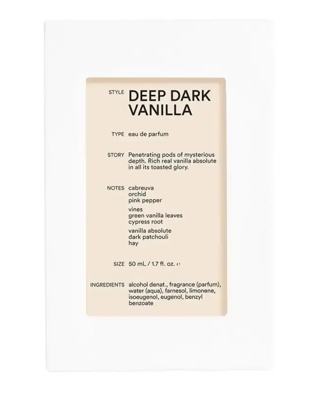 D.S. & DURGA Deep Dark Vanilla Eau de Parfum, 1.6 oz.