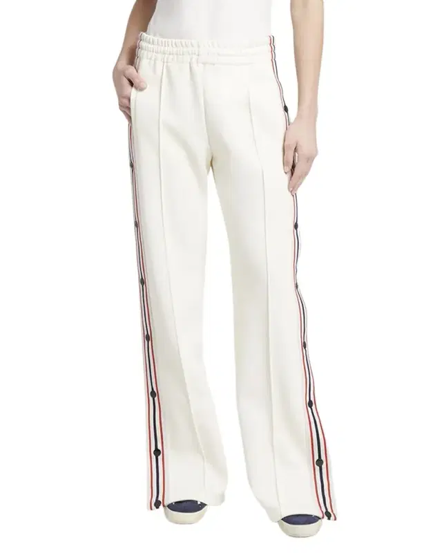 Star Wide-Leg Side Tape Joggers