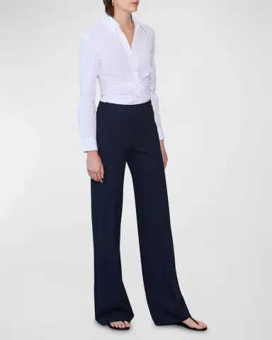 CALLAS MILANO Savile Pleated Button-Down Shirt | Thumbnail 2 CALLAS MILANO Savile Pleated Button-Down Shirt | Thumbnail 2