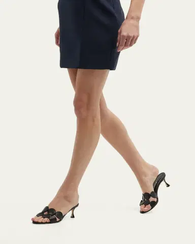 Manolo Blahnik Haribalmu Leather Slide Sandals | Thumbnail 2