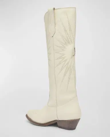 Golden Goose Wish Star Knee Leather Cowboy Boots | Thumbnail 4 Golden Goose Wish Star Knee Leather Cowboy Boots | Thumbnail 4